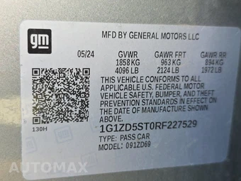 2024 Chevrolet Malibu LT 1LT – miniatura 15