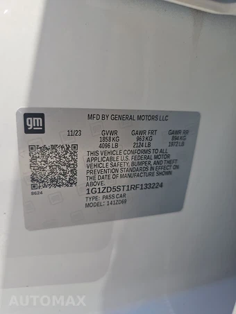2024 Chevrolet Malibu LT 1LT - miniatura 14