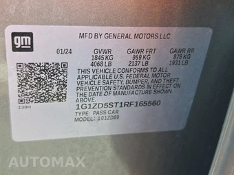 2024 Chevrolet Malibu LT 1LT – miniatura 14