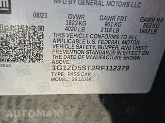 2024 Chevrolet Malibu LT 1LT – miniatura 14