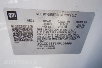 2024 Chevrolet Malibu LT 1LT - miniatura 8