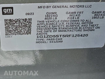 2024 Chevrolet Malibu LT 1LT – miniatura 14