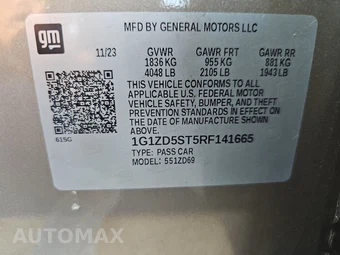 2024 Chevrolet Malibu LT 1LT – miniatura 15