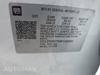 2024 Chevrolet Malibu LT 1LT - miniatura 14