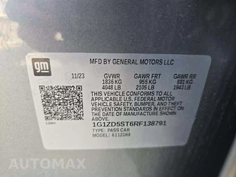 2024 Chevrolet Malibu LT 1LT - miniatura 5