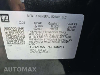 2024 Chevrolet Malibu LT 1LT – miniatura 2
