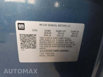 2024 Chevrolet Malibu LT 1LT - miniatura 5