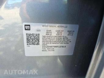 2024 Chevrolet Malibu LT 1LT - miniatura 5