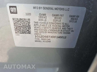 2024 Chevrolet Malibu LT 1LT – miniatura 2