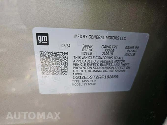 2024 Chevrolet Malibu LT 2LT - miniatura 5