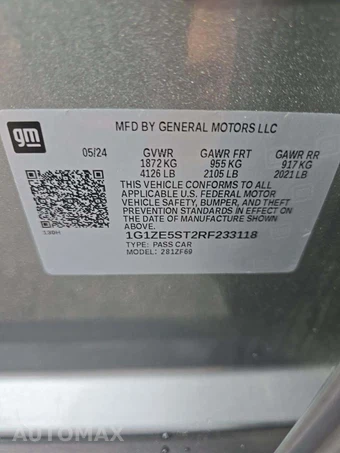 2024 Chevrolet Malibu LT 2LT – miniatura 2