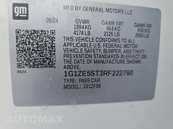 2024 Chevrolet Malibu LT 2LT – miniatura 5