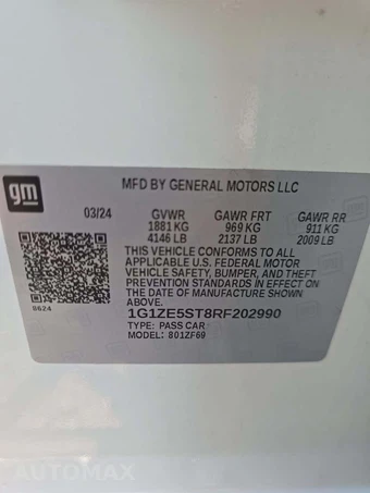 2024 Chevrolet Malibu LT 2LT - miniatura 2