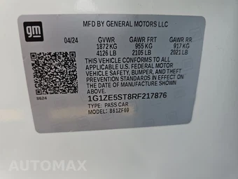 2024 Chevrolet Malibu LT 2LT – miniatura 15