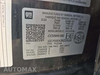 2024 Chevrolet Silverado 1500 Custom Crew Cab Medium Bed 1CX - miniatura 2