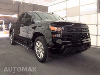 2024 Chevrolet Silverado 1500 Custom Crew Cab Short Bed 1CX - miniatura 3