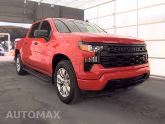 2024 Chevrolet Silverado 1500 Custom Crew Cab Short Bed 1CX - miniatura 4