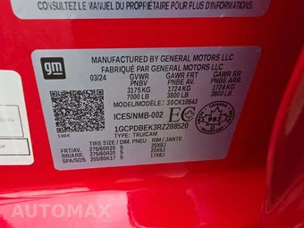 2024 Chevrolet Silverado 1500 Custom Crew Cab Short Bed 1CX - miniatura 5