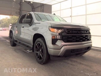 2024 Chevrolet Silverado 1500 Custom Crew Cab Short Bed 1CX - miniatura 3