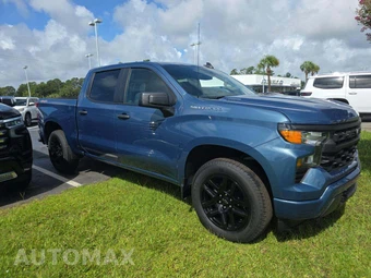 2024 Chevrolet Silverado 1500 Custom Crew Cab Short Bed 1CX - miniatura 4