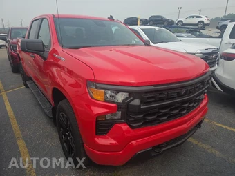 2024 Chevrolet Silverado 1500 Custom Crew Cab Short Bed 1CX – miniatura 3