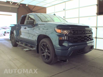 2024 Chevrolet Silverado 1500 Custom Crew Cab Short Bed 1CX - miniatura 3