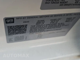 2024 Chevrolet Silverado 1500 Custom Crew Cab Short Bed 1CX - miniatura 14
