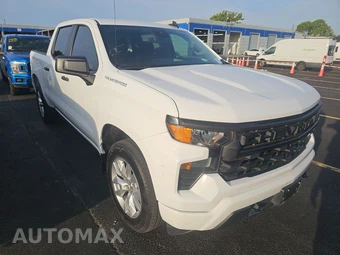 2024 Chevrolet Silverado 1500 Custom Crew Cab Short Bed 1CX - miniatura 3