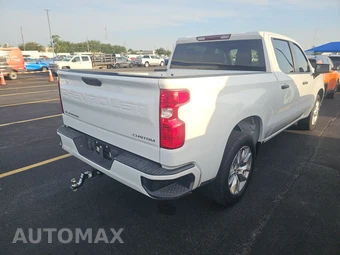 2024 Chevrolet Silverado 1500 Custom Crew Cab Short Bed 1CX - miniatura 4