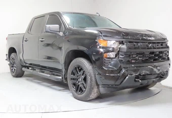 2024 Chevrolet Silverado 1500 Custom Crew Cab Short Bed 1CX - samochód z USA z aukcji Manheim, oferta Kup Teraz w AUTOMAX