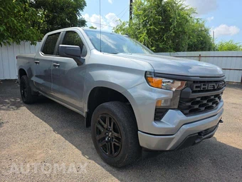 2024 Chevrolet Silverado 1500 Custom Crew Cab Short Bed 1CX - miniatura 4