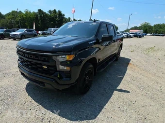 2024 Chevrolet Silverado 1500 Custom Crew Cab Short Bed 1CX