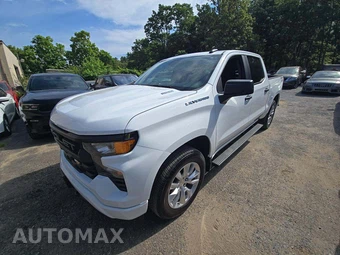 2024 Chevrolet Silverado 1500 Custom Crew Cab Short Bed 1CX