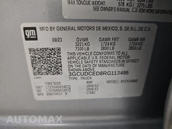 2024 Chevrolet Silverado 1500 Custom Trail Boss Crew Cab Short Bed 2CX - miniatura 14
