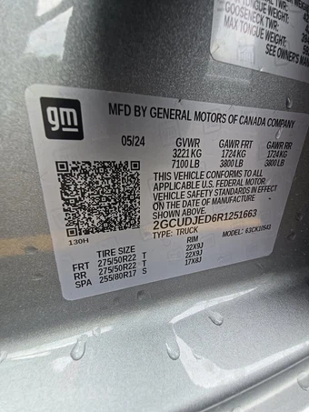 2024 Chevrolet Silverado 1500 High Country Crew Cab Short Bed 3LZ - miniatura 14