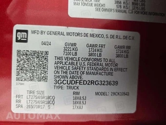2024 Chevrolet Silverado 1500 LT Trail Boss Crew Cab Short Bed 2LT - miniatura 5