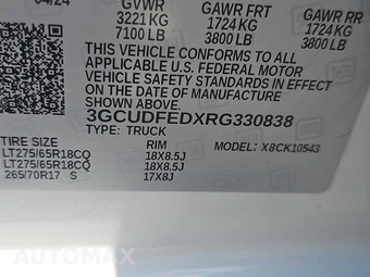 2024 Chevrolet Silverado 1500 LT Trail Boss Crew Cab Short Bed 2LT - miniatura 14