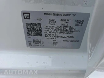 2024 Chevrolet Silverado 1500 LTZ Crew Cab Medium Bed 1LZ - miniatura 5