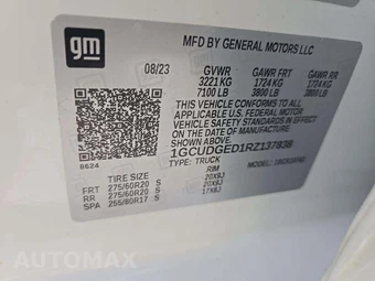 2024 Chevrolet Silverado 1500 LTZ Crew Cab Medium Bed 1LZ - miniatura 2
