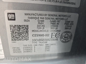 2024 Chevrolet Silverado 1500 LTZ Crew Cab Short Bed - miniatura 14