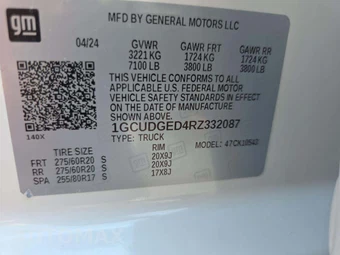 2024 Chevrolet Silverado 1500 LTZ Crew Cab Short Bed 1LZ - miniatura 5