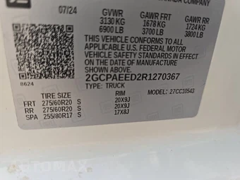 2024 Chevrolet Silverado 1500 LTZ Crew Cab Short Bed 1LZ - miniatura 14