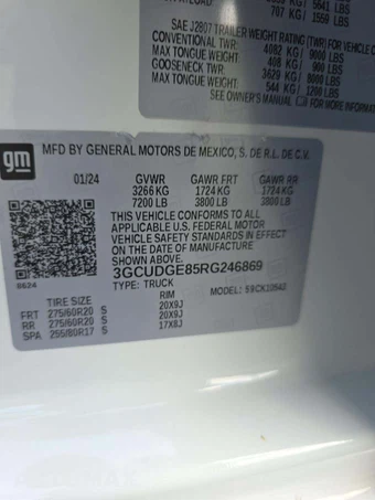 2024 Chevrolet Silverado 1500 LTZ Crew Cab Short Bed 1LZ - miniatura 5