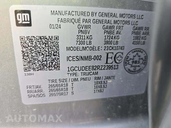 2024 Chevrolet Silverado 1500 RST Crew Cab Medium Bed 1SP - miniatura 5