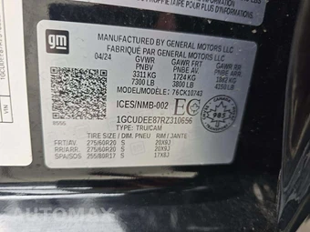 2024 Chevrolet Silverado 1500 RST Crew Cab Medium Bed 1SP - miniatura 5