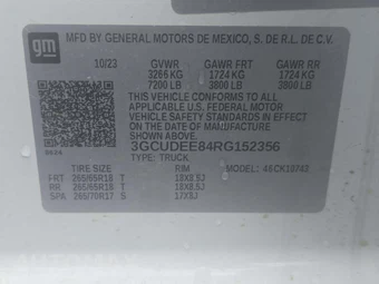 2024 Chevrolet Silverado 1500 RST Crew Cab Medium Bed 1SP - miniatura 5