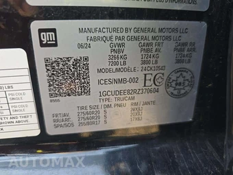 2024 Chevrolet Silverado 1500 RST Crew Cab Short Bed 1SP - miniatura 2