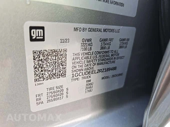 2024 Chevrolet Silverado 1500 RST Crew Cab Short Bed 1SP - miniatura 5