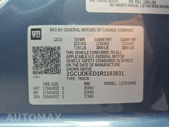 2024 Chevrolet Silverado 1500 RST Crew Cab Short Bed 1SP - miniatura 5