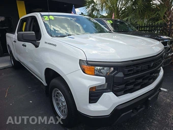 2024 Chevrolet Silverado 1500 WT Crew Cab Medium Bed 1WT - miniatura 4